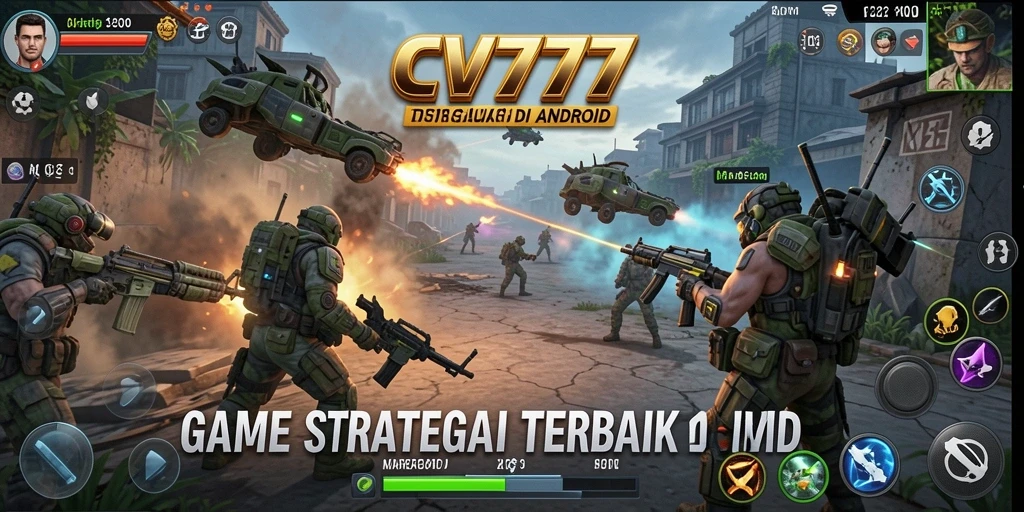 Tampilan seru dari gameplay SLG di CV777.