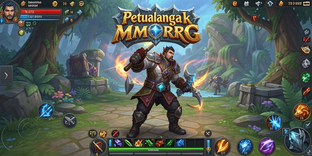 Gameplay D73 menampilkan pertarungan epik dan petualangan yang menakjubkan.