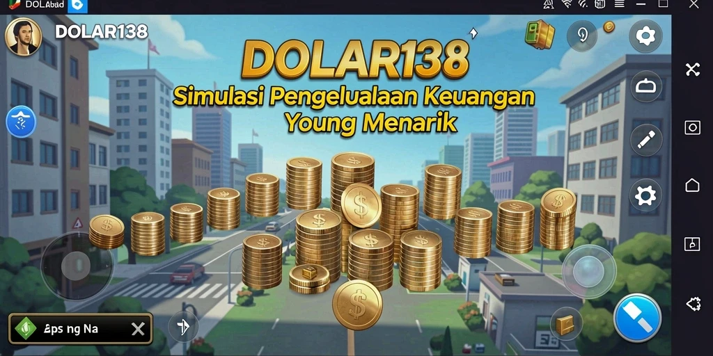 Screenshot menampilkan gameplay seru dalam mengelola keuangan di DOLAR138.