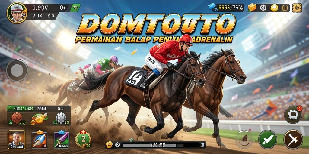 Gameplay balap menegangkan penuh akselerasi menarik.