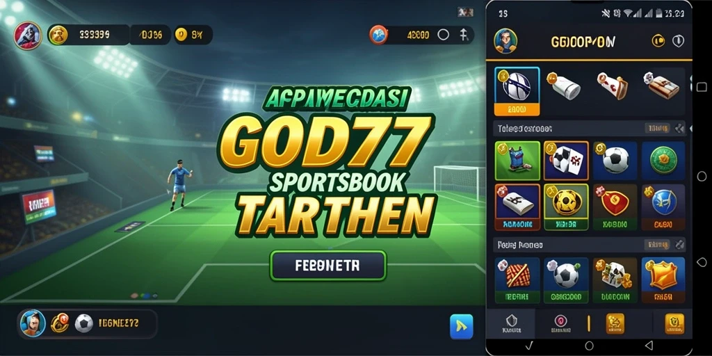 Tampilan gameplay Sportsbook yang menarik dan interaktif.