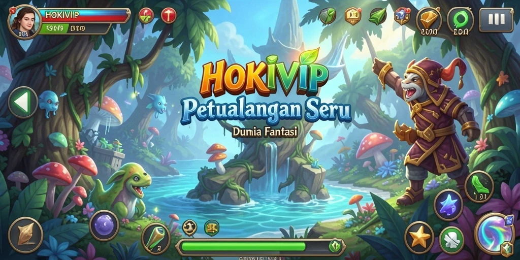 Tampilan gameplay HOKIVIP yang menakjubkan dan penuh aksi.