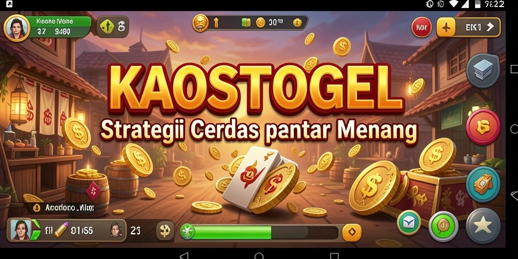 Tampilan menarik dari gameplay KAOSTOGEL dalam strategi yang mendebarkan.