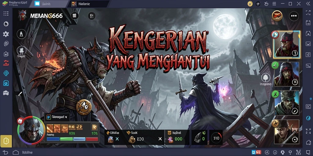 Tampilan kengerian dalam gameplay MENANG666 yang menegangkan.
