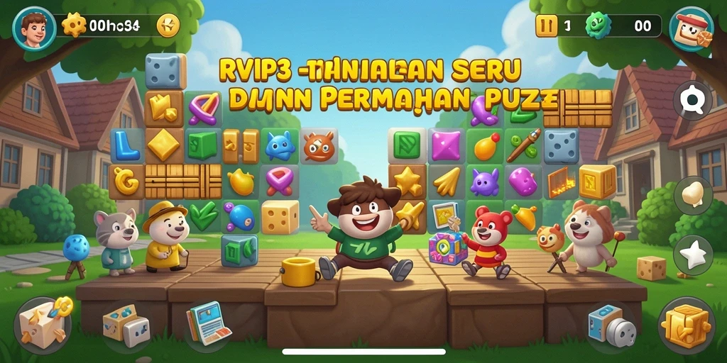 Screenshot permainan RVIP3 menampilkan gameplay yang menarik dan penuh tantangan.