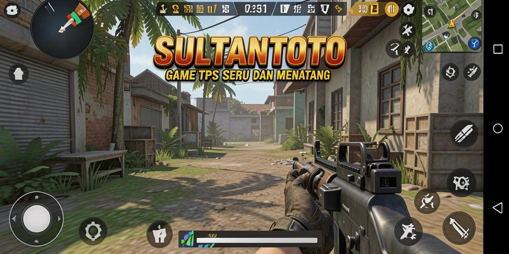 Tangkapan layar gameplay SULTANTOTO yang menampilkan aksi mendebarkan dalam TPS.