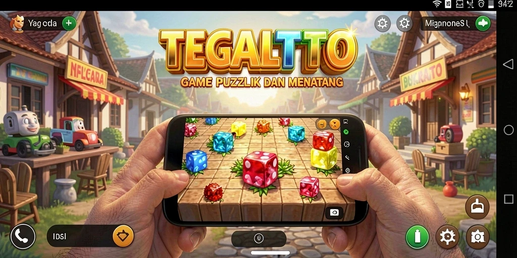 Screenshot TEGALTOTO menampilkan gameplay Puzzle yang menarik.