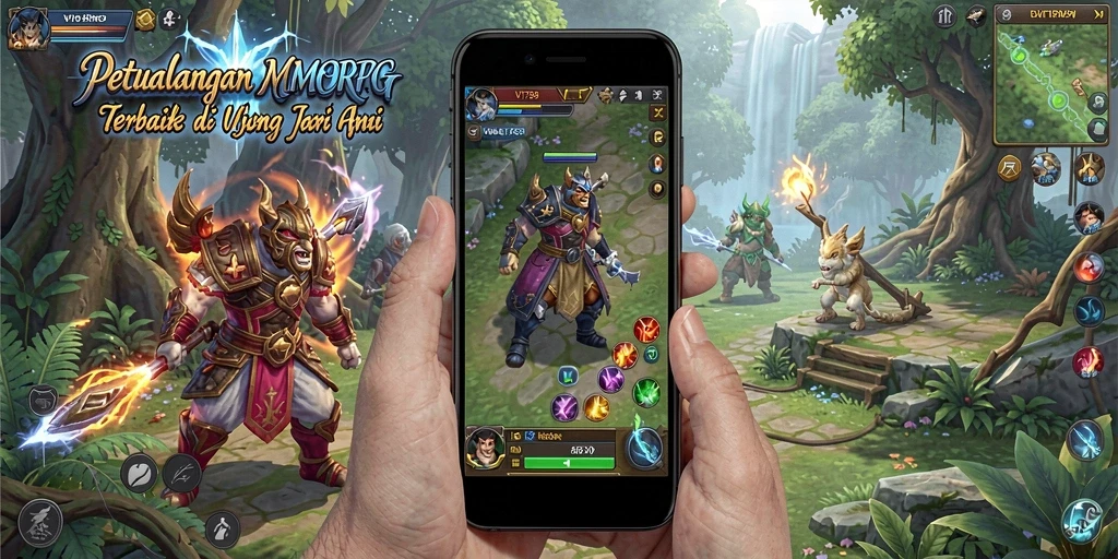 Gameplay VT789 menampilkan pertempuran seru dan eksplorasi dunia yang luas.